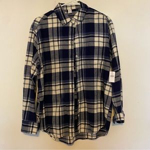 Comfy blue flannel, Mens size small